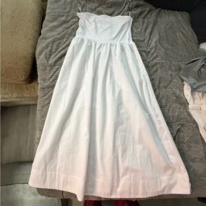 Aritzia babaton Elegant White Maxi Dress